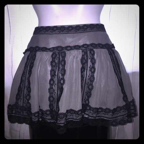 ❌SOLD❌ Charlotte Russe Lace Skirt - Picture 1 of 5